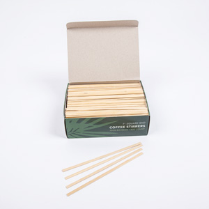 100% Bamboo Coffee Stirrer Sticks YHST005