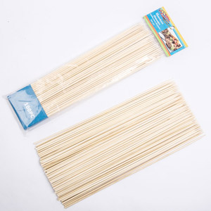 BBQ Round Bamboo Skewers/Sticks YHST004