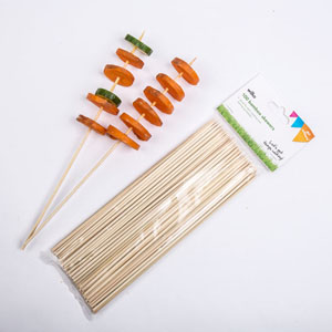 Bamboo Skewers with Custom Logo YHST002